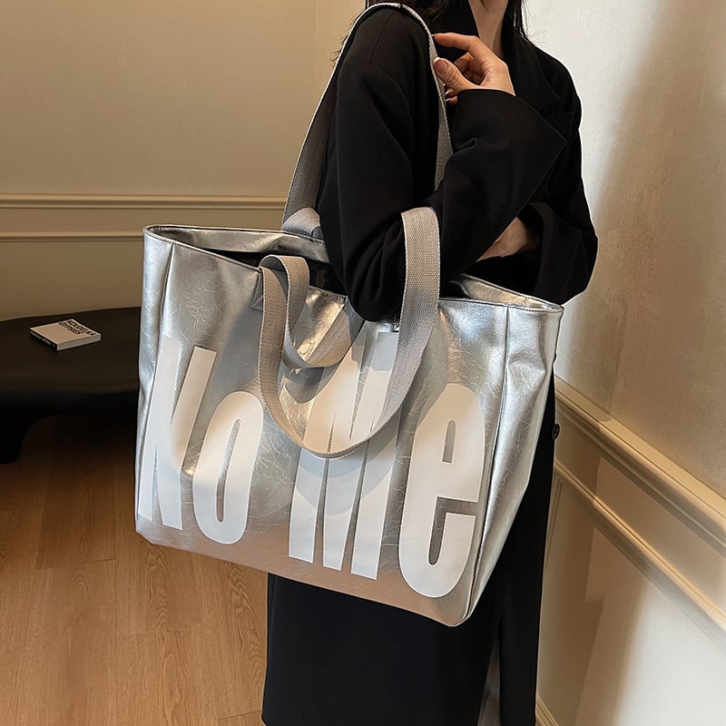 Tote торба от PU, Western Storm, уличен стил, цип за затваряне, полиестерна подплата, вътрешен джоб за телефон