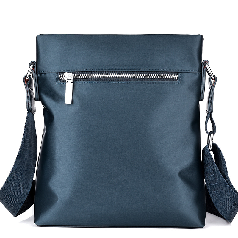 Prince Bird Oxford vīriešu plecu soma – vertikāla kvadrāta forma, rāvējslēdzējs, iekšējās kabatas (ar rāvējslēdzēju, telefona kabata, ID kabata), piemērota 8 collu klēpjdatoram