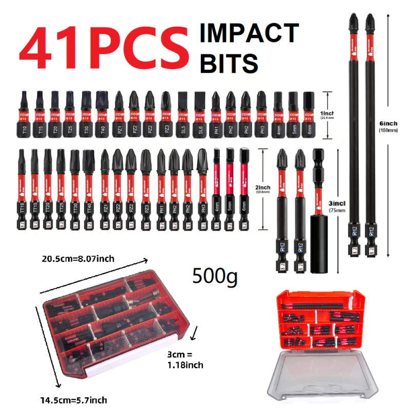 IRONMAN 99‑частен комплект битове с удароустойчива S2 стомана: шестограмен, кръстовиден, плосък и Torx