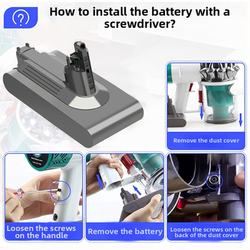 Батерия за Dyson V11 серия безжична прахосмукачка, 25.2V литиева батерия