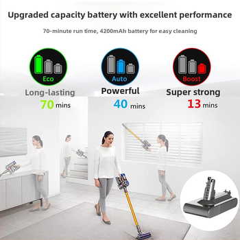 Батерия за Dyson V11 серия безжична прахосмукачка, 25.2V литиева батерия