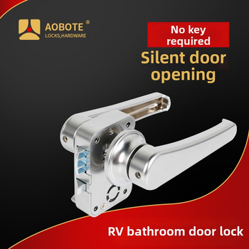 RV vonios durų spyna - A18, AOBOTE, medžiaga: cinko lydinys/ABS, stilius modernus paprastas