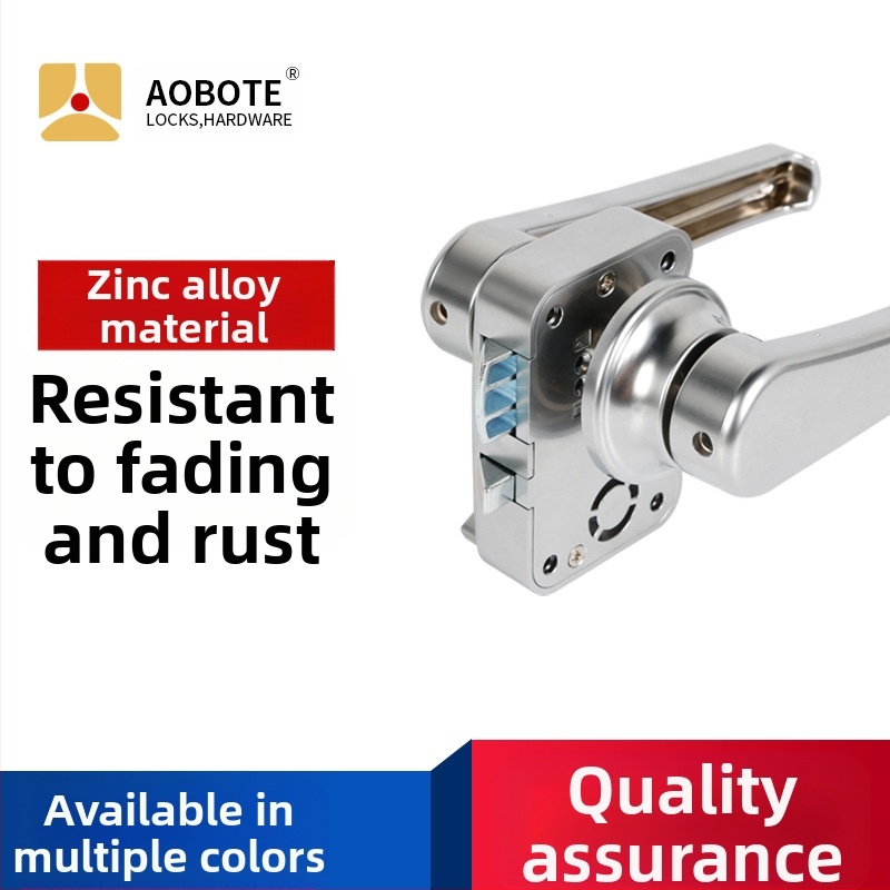 Брава за врата на караванска тоалетна A18, марка AOBOTE, цинкова сплав/ABS, модерен минималистичен стил