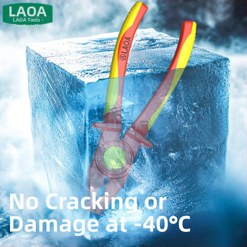 Izolirane kliješta za žice – igličasti vrh, višestruka primjena, 1000V električarski alat, čvrsti vrhovi