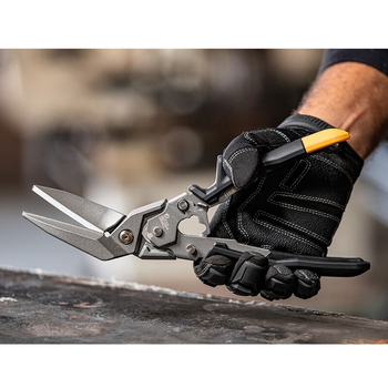 TOUGHBUILT Αεροπορικές ψαλίδες με εξοικονόμηση κόπων, Πολυλειτουργικά βιομηχανικά ψαλίδια για καλώδια - Οικιακή χρήση (Μάρκα: TOUGHBUILT; Εξοικονόμηση κόπων; Αεροπορικές ψαλίδες; Πολυλειτουργικά; Βιομηχανικά)