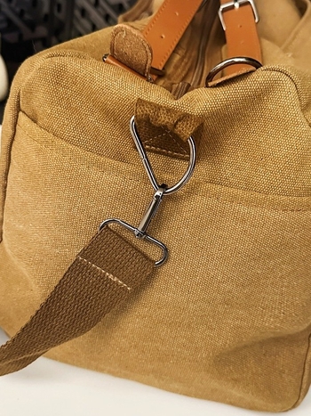 Ρετρό Καμβά Τσάντα Ταξιδιού, 20-35L, Unisex, Διαπνέουσα, Αδιάβροχη, Επεκτάσιμη