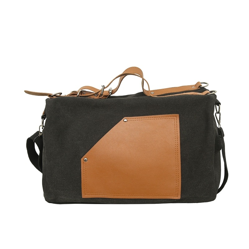 Retro vászon utazótáska, 20–35L, uniszex, lélegző, vízálló, bővíthető