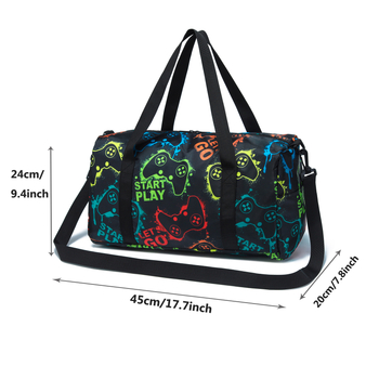 Τσάντα ταξιδιού και γιόγκα με μοτίβο μονόκερος, πολυεστέρας, χωρητικότητα κάτω από 20 λίτρα, ανθεκτική στη φθορά, Yi taixiu