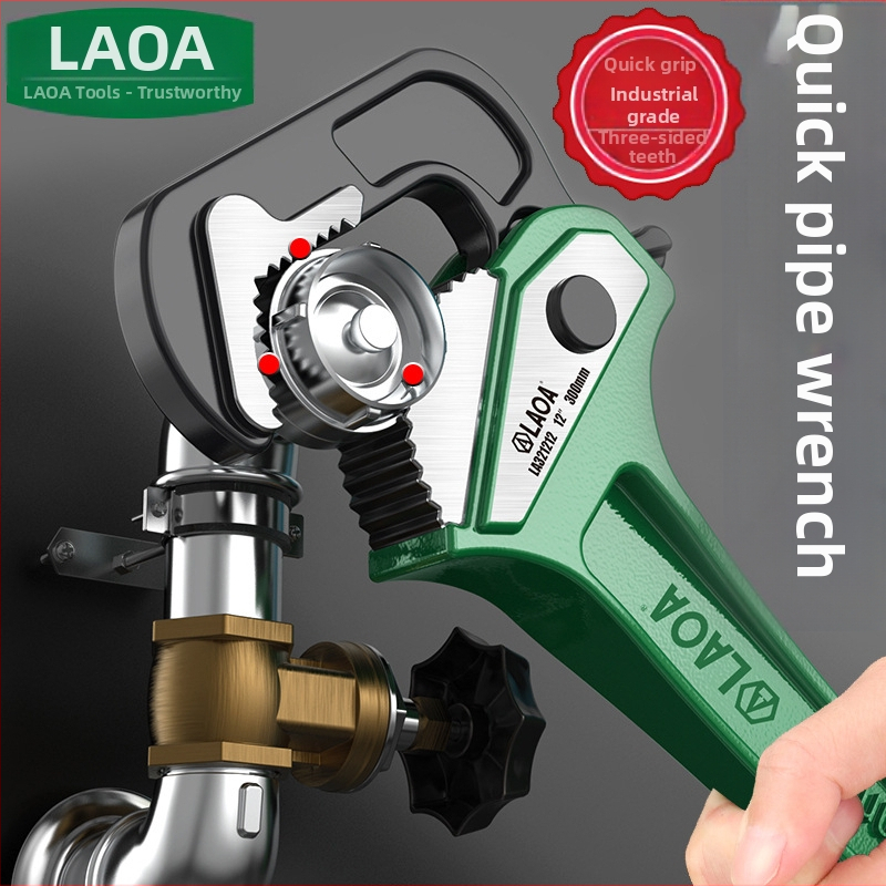 Old A teške cijevne kliješta s brzim djelovanjem – višenamjenske kliješta za cijevi, univerzalne čeljusti, težina 0,5 kg