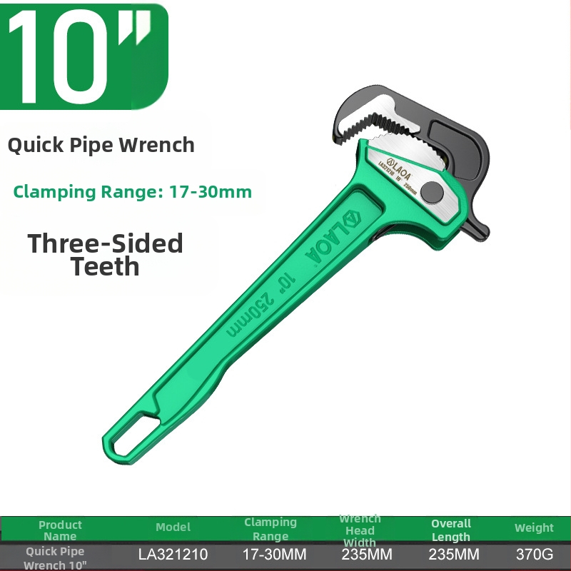 Old A teške cijevne kliješta s brzim djelovanjem – višenamjenske kliješta za cijevi, univerzalne čeljusti, težina 0,5 kg