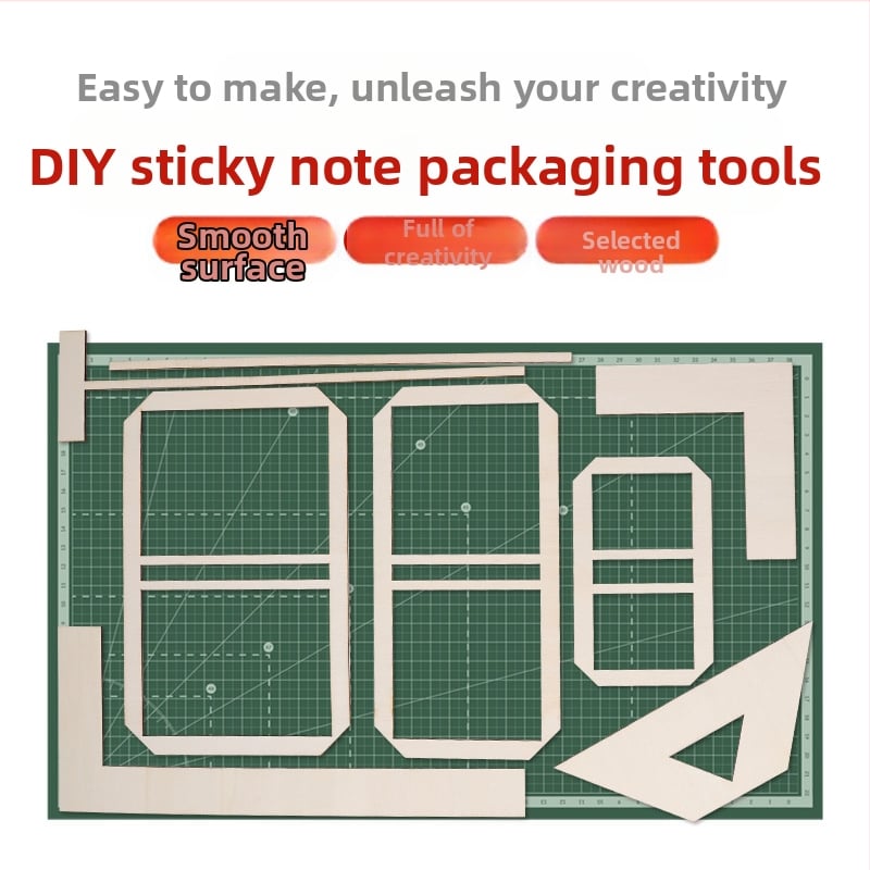 Σετ εργαλείων DIY για κατασκευή ξύλινων σημειωματάριων από Chuangyiist — εξουσιοδοτημένη ιδιωτική μάρκα
