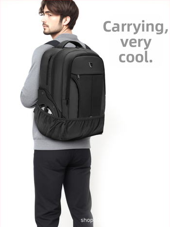 Επιχειρηματικό σακίδιο με ρόδες — φερμουάρ, πολυεστέρας, 3 κιλά, ιδανικό για επαγγελματικά ταξίδια