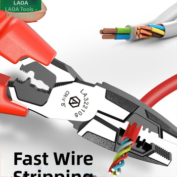 Clește izolat cu VDE pentru tăiere și crimparea cablurilor, clește cu vârf ascuțit pentru electricieni, electronică, reparații auto