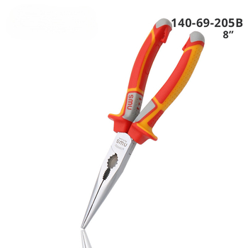 SMU adatos replės su smaigiu galu, modelis 140-69-205B, specialus plienas, daugiafunkcinis įrankis