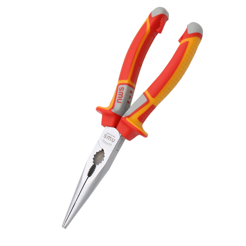 SMU adatos replės su smaigiu galu, modelis 140-69-205B, specialus plienas, daugiafunkcinis įrankis