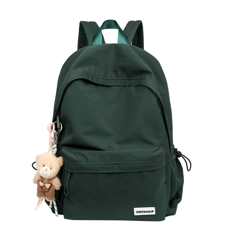 Weiyalu hátizsák, Nylon, Uniszex, Ifjúsági kampusz stílus, Légpárnás vállpántok, Poliészter bélés