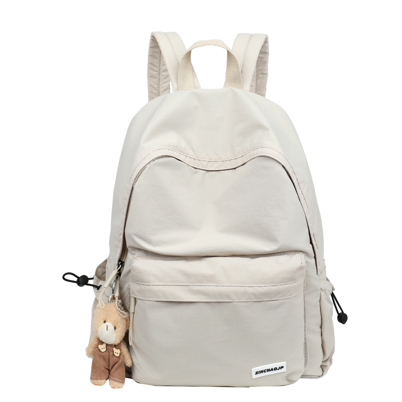 Weiyalu hátizsák, Nylon, Uniszex, Ifjúsági kampusz stílus, Légpárnás vállpántok, Poliészter bélés