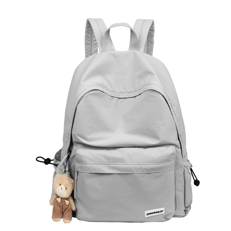 Weiyalu hátizsák, Nylon, Uniszex, Ifjúsági kampusz stílus, Légpárnás vállpántok, Poliészter bélés