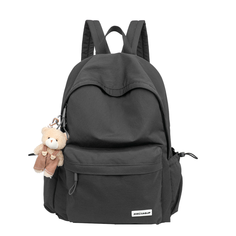 Weiyalu hátizsák, Nylon, Uniszex, Ifjúsági kampusz stílus, Légpárnás vállpántok, Poliészter bélés
