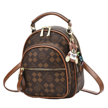 Γυναικεία τσάντα PVC σε street fashion με φερμουάρ, επένδυση PU, καλοκαίρι 2024