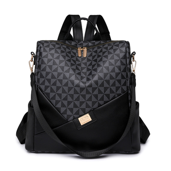 Σακίδιο για χαλαρά ταξίδια – PU υλικό, αδιάβροχο και ανθεκτικό στη φθορά, εσωτερική θήκη με φερμουάρ και θήκη για ταυτότητα