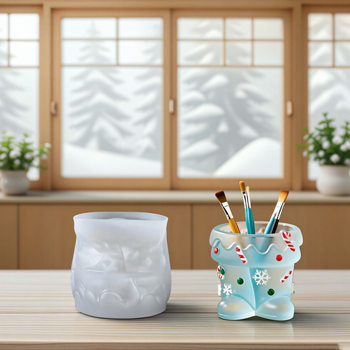 Σιλικονούχος κύπελλο-μορφή καλούπιο για ρητίνη και γύψο — GT-46, DIY χειροτεχνία, μοντέρνο μινιμαλιστικό στυλ