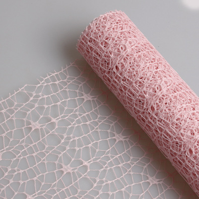 Jacquard tinklo tinklelis gėlių puokštės įvyniojimui, rankinis įvyniojimas, ženklas Sicheng, kilmė Yiwu, privatūs prekiniai ženklai prieinami, tolerancija ±1–2 cm