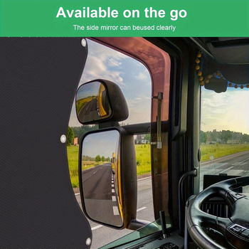 Automobilio lango saulės skydelis – Sandy, poliesteris, siurbimo taurės montavimas, šiaurinis stilius, Toyota