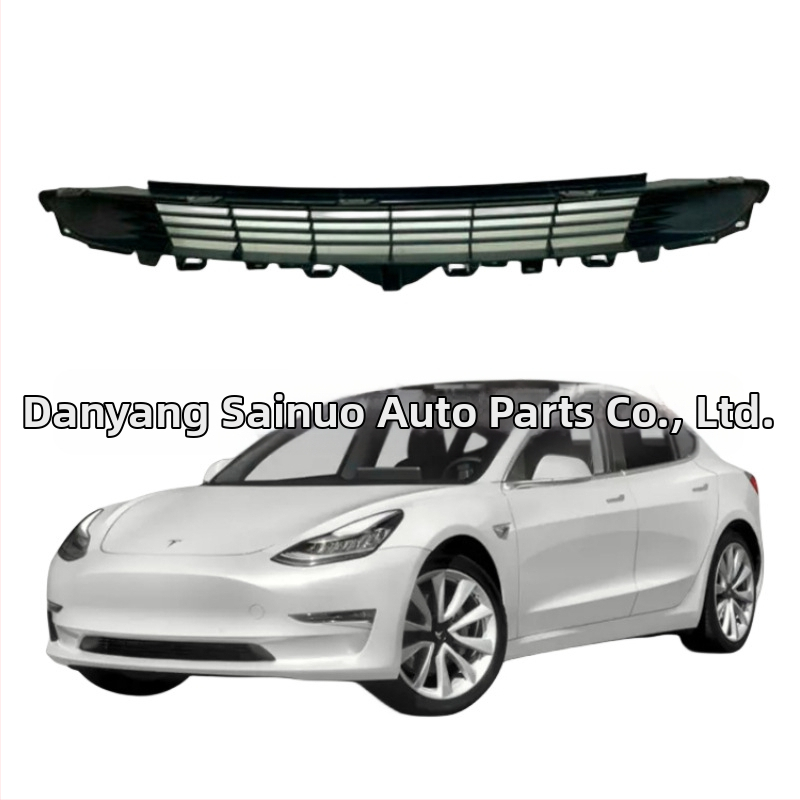 Saino dekoratív predný dolný mriežkový kryt nárazníka pre Tesla Model 3 – diel 1085927-00-C