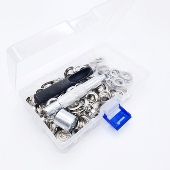 Vario akių sagtimi įrankių rinkinys palapinėms, krepšiams, užuolaidoms ir drabužiams — Net Ann