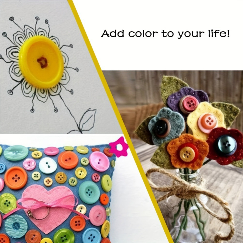 Κουμπιά ρητίνης για παντελόνια – στρογγυλά, τεσσάρων οπών και δύο οπών, μάρκα Grandma