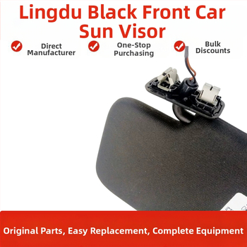 VW Lingdu CC saulės skydelis su makiažo veidrodėliu, PVC, įmontuotas montavimas, originalus stilius