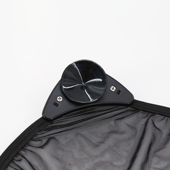 JOYBI Automobilio langų skydelis su siurbimo kilpa, 2 vnt., ABS 80g tinklelis, logotipo spausdinimas įmanomas