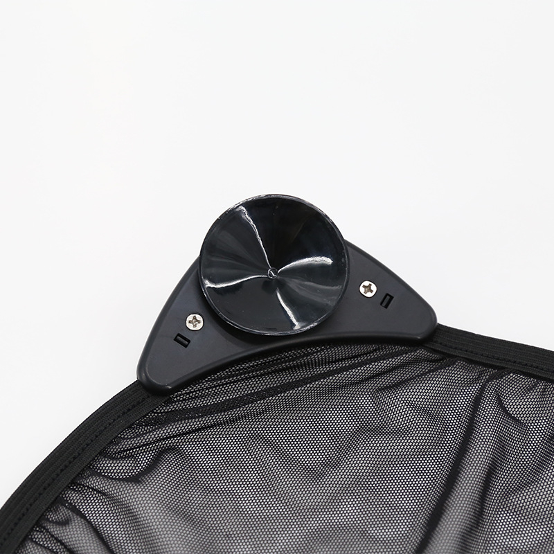 JOYBI Automobilio langų skydelis su siurbimo kilpa, 2 vnt., ABS 80g tinklelis, logotipo spausdinimas įmanomas