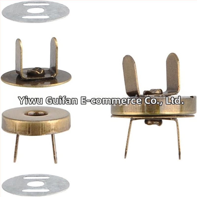 Магнитна закопчалка за чанти — магнитен материал, конструкция: магнитна закопчалка, приложение: раници, чанти, завеси, занаяти, облекло, кожени изделия; марка: Return to Sail.