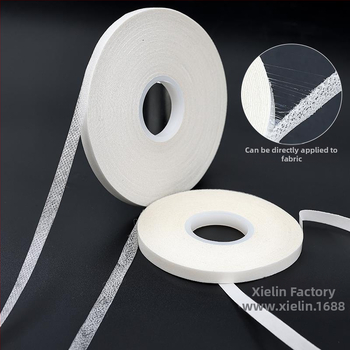 Λωρίδες κόλλας υφάσματος διαλυτές στο νερό, διπλής όψης ταινία για ρούχα και ραφτικό patchwork, προσωρινή στερέωση — Μάρκα Xie Ling