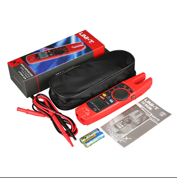 Клещов амперметър UT256/UT256B, AC/DC форк-тип, 1000 V, 200 A, 60 MΩ