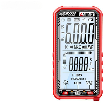 Ψηφιακό πολύμετρο - ευφυής προστασία από εγκαύματα, υψηλή ακρίβεια, πολυλειτουργικό, άμεση φόρτιση μπαταρίας λιθίου, πλήρως αυτόματο