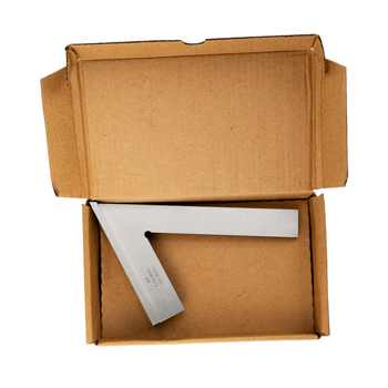 EJ-02 ορθογώνιος χάρακας από ανοξείδωτο ατσάλι, εμβέλεια μέτρησης 120×80, κλίμακα 45 μοιρών