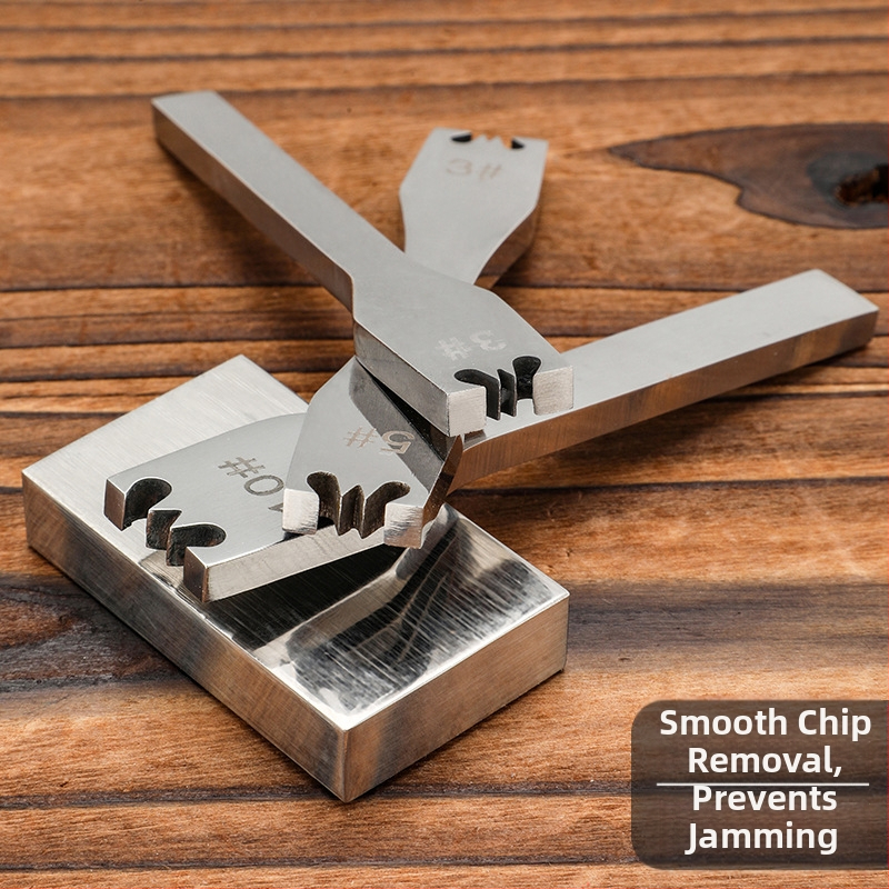 Инструмент за отстраняване на зъбци на ципа за кожа, плоска глава, неръждаема стомана