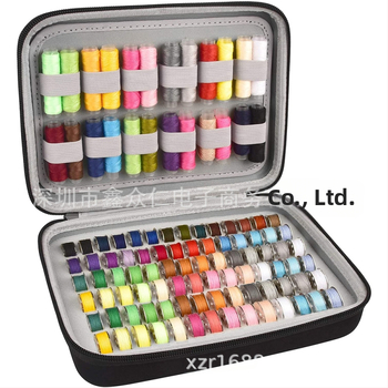 Adatų ir siūlų saugojimo dėžutė | nešiojama EVA siuvimo dėžutė su logotipo pritaikymu