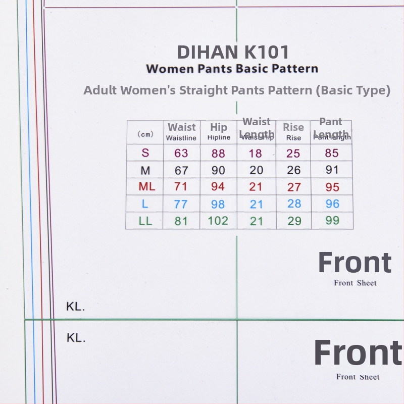 DIHAN K101 1:1 прототип женско облекло и панталони; IP лиценз: няма; внос: няма