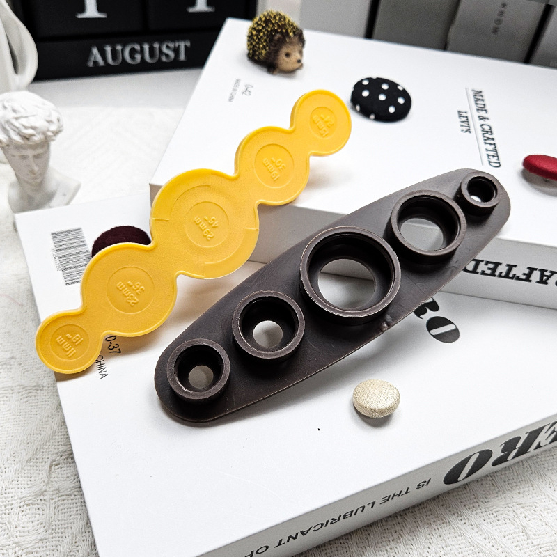 BEN YEDD Nordic stílusú két részes alumínium csatoló eszköz logóval nyomtatva, OPP csomagolás