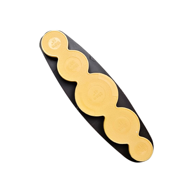 BEN YEDD Nordic stílusú két részes alumínium csatoló eszköz logóval nyomtatva, OPP csomagolás