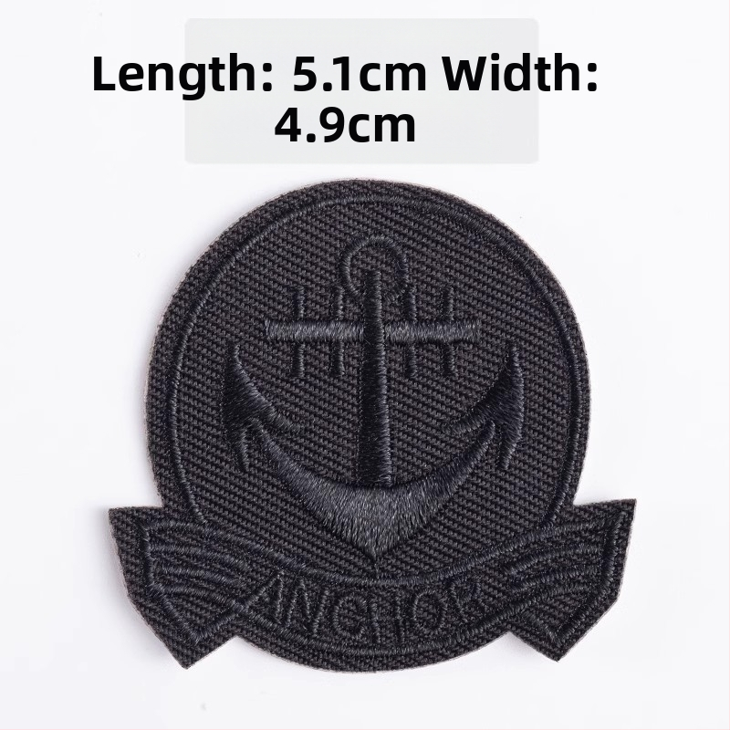 Savarankiškai lipantis siuvinėtas audinio pleistras drabužių remontui — Ruoxuan, 100% medvilnė, tinkamas batams ir skrybėlėms