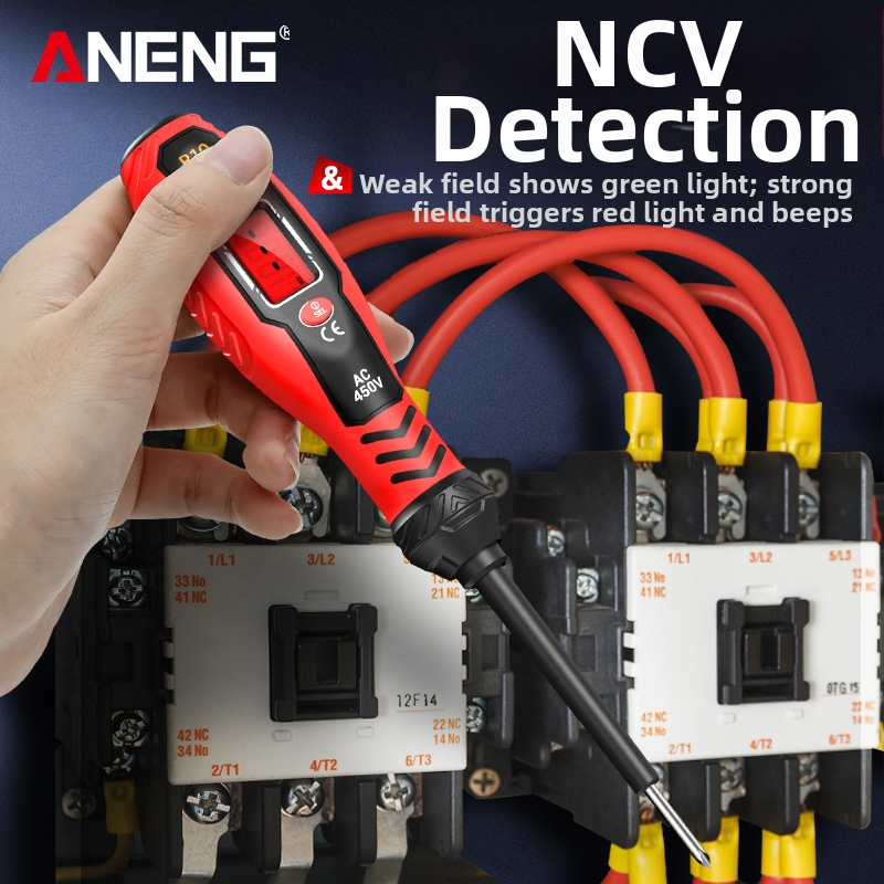 ANENG високоточен интелигентен тестер‑пен с цифров дисплей – мултифункционално средство за проверки на вериги и измерване на напрежение