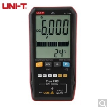 UNI-T UT121A išmanusis skaitmeninis multimetras, apsauga nuo deginimo UT121A/UT121B/UT122