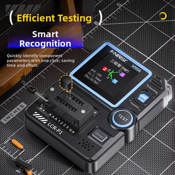 Smart LCR измервател, транзистор тестер, MOSFET детекция, многофункционално тестване на кондензатори и резистори, модел Lcr-p1, марка Fnirsi
