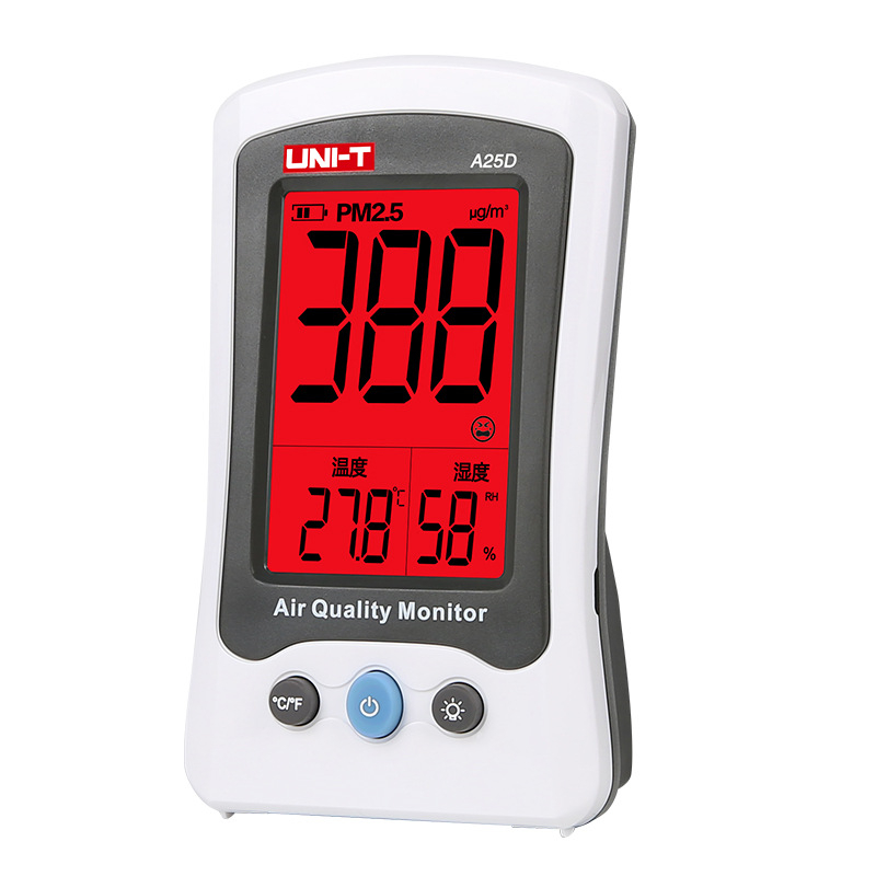 UNI-T/Uleed A25D/F/M/A15F монитор за качество на въздуха с детектор на формалдехид и PM2.5 тестер