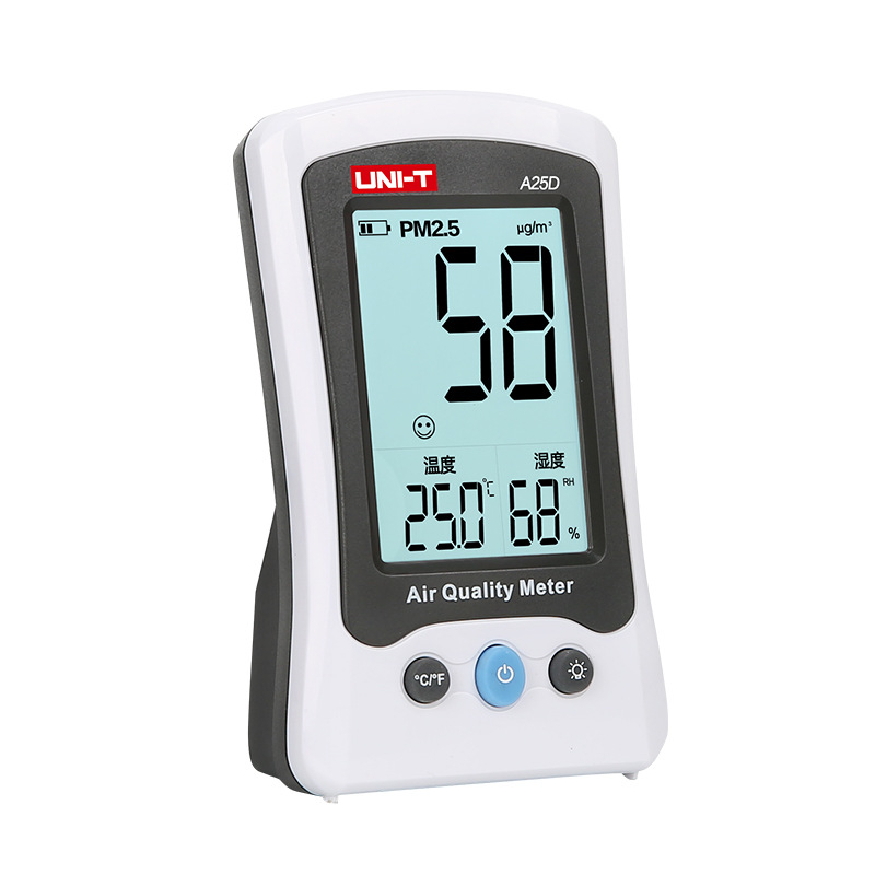 UNI-T/Uleed A25D/F/M/A15F монитор за качество на въздуха с детектор на формалдехид и PM2.5 тестер